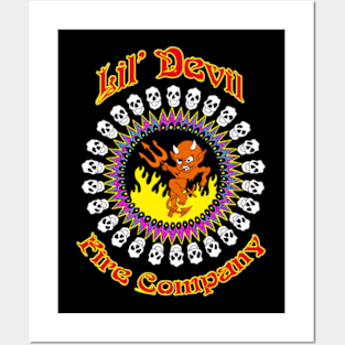 Lil' Devil Fire Company Colour 2 Posters and Art